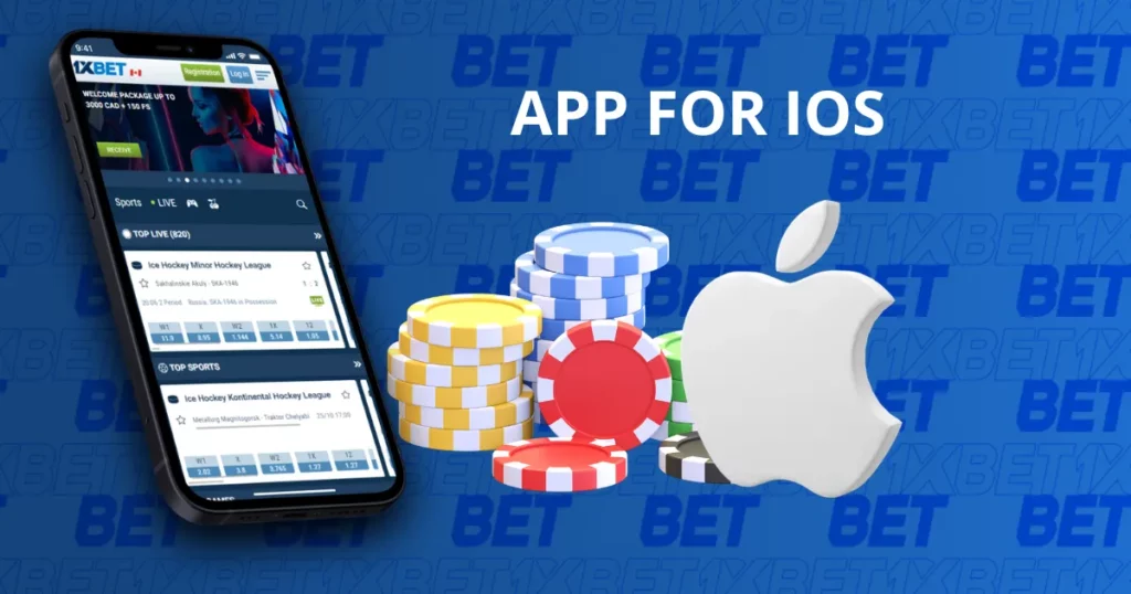 Mobile application for iOS from 1xBet Korea