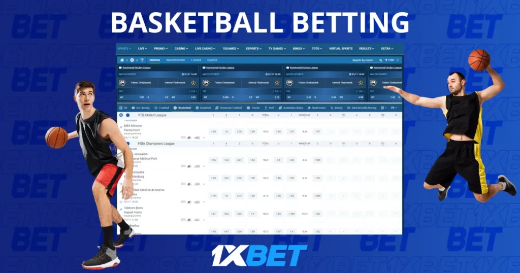 Betting on Basketball at 1xBet Korea