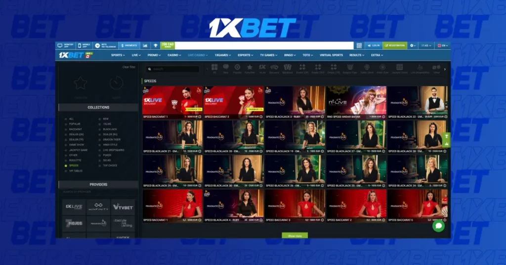 Casino Tournaments at 1xBet